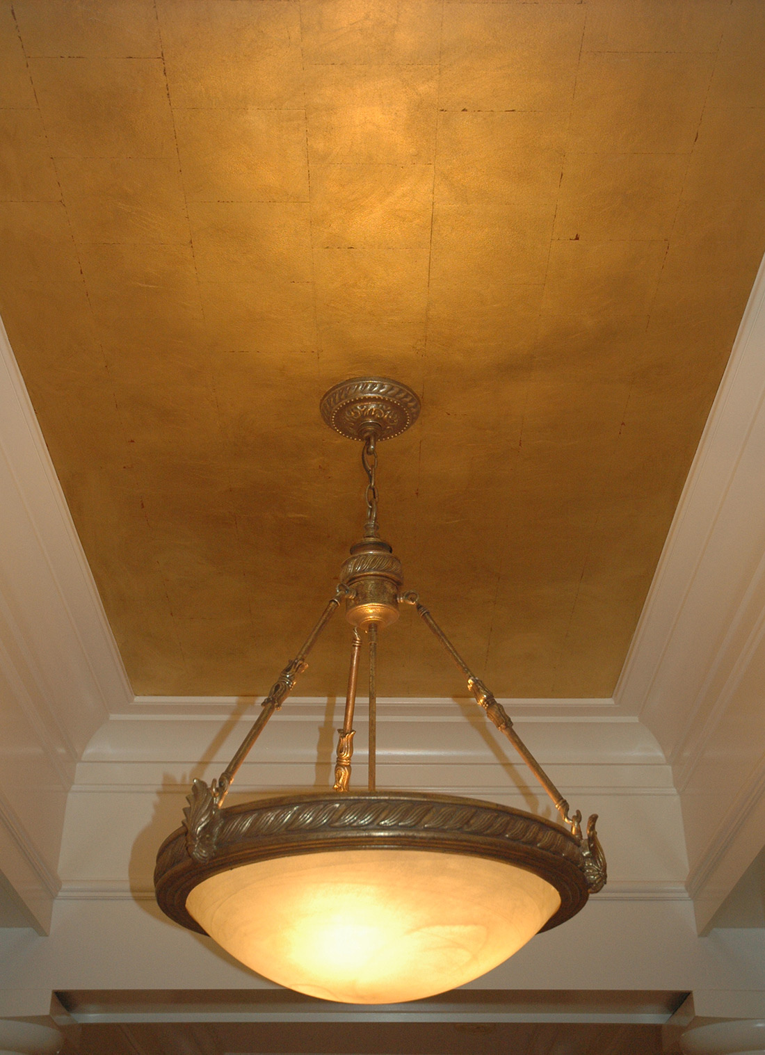 Gold Leaf Ceiling, Twin Diamonds Studios